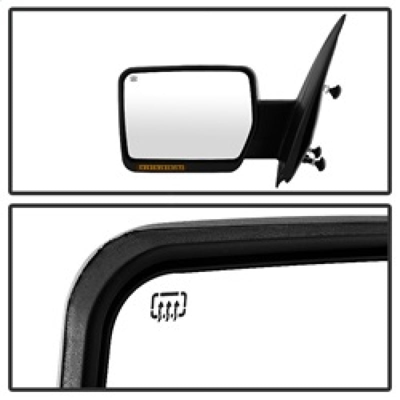 SPYDER Xtune Ford F150 07-14 Power Heated Amber LED Signal OE Mirror Right MIR-03349EH-P-R 9935343