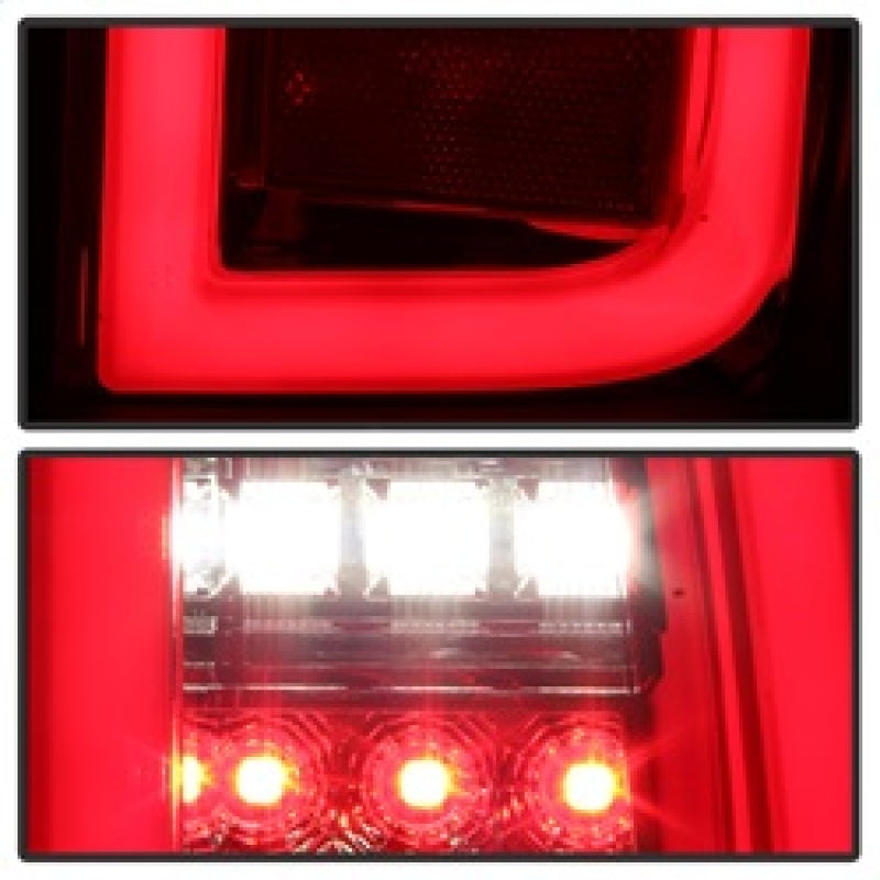Spyder Chevy Tahoe / Suburban 15-17 LED Tail Lights - Red Clear (ALT-YD-CTA15-LED-RC) 5085085