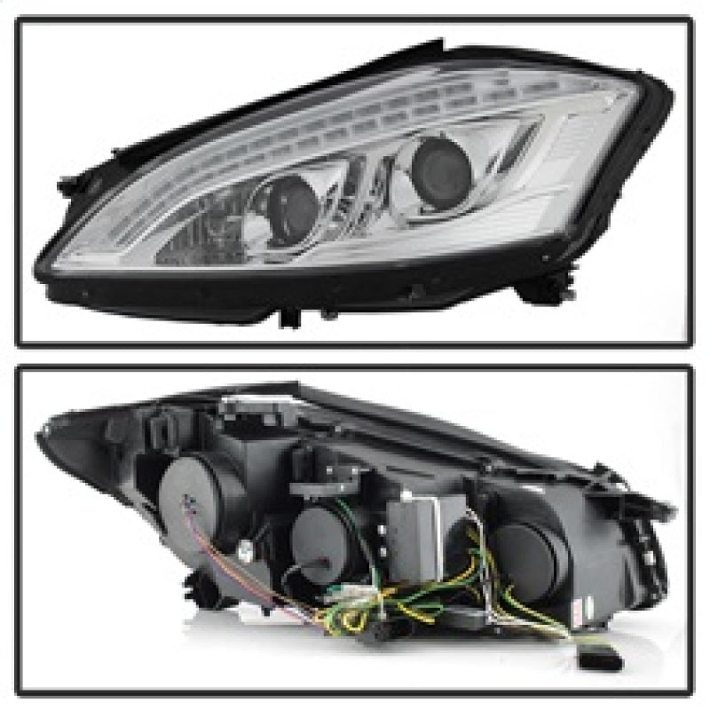 Spyder Mercedes W221 S Class 07-09 Headlights - HID Model Only - Chrome PRO-YD-MBW22107-HID-DRL-C 5083906