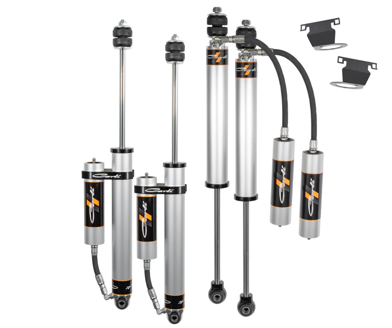 Carli 14-24 Dodge Ram 2500 Backcountry Remote Reservoir Leveling Shock Set CS-DLVLSPKG-CS20RR-C