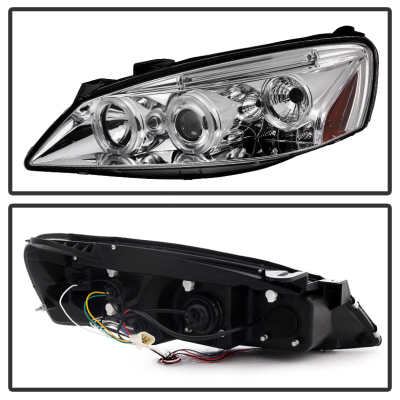 Spyder Pontiac G6 2/4DR 05-08 Projector Headlights LED Halo LED Chrm PRO-YD-PG605-HL-C 5011602