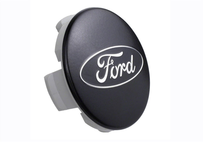Ford Racing Ford Car Black & Chrome Wheel Center Cap Kit - Satin M-1096K-BCS