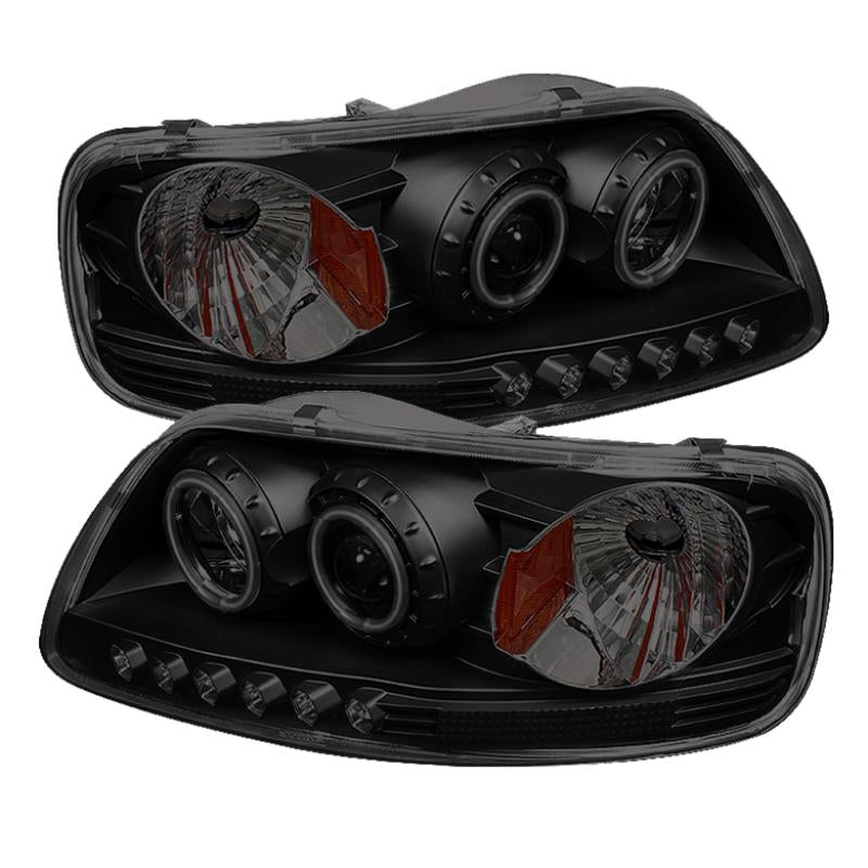Spyder Ford F150 97-03 - CCFLHalo LED Black Smoke PRO-YD-FF15097-1P-CCFL-BSM 5078858