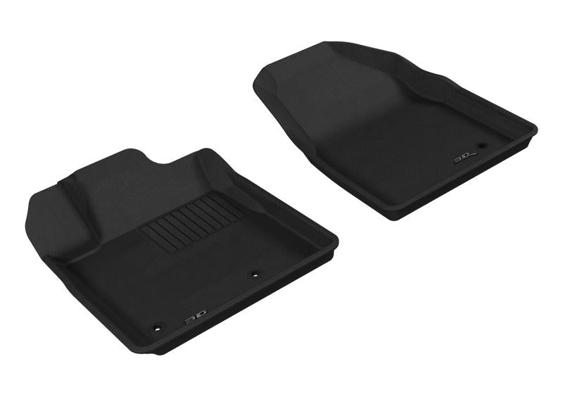 3D MAXpider 2009-2015 Honda Pilot Kagu 1st Row Floormat - Gray L1HD05811501