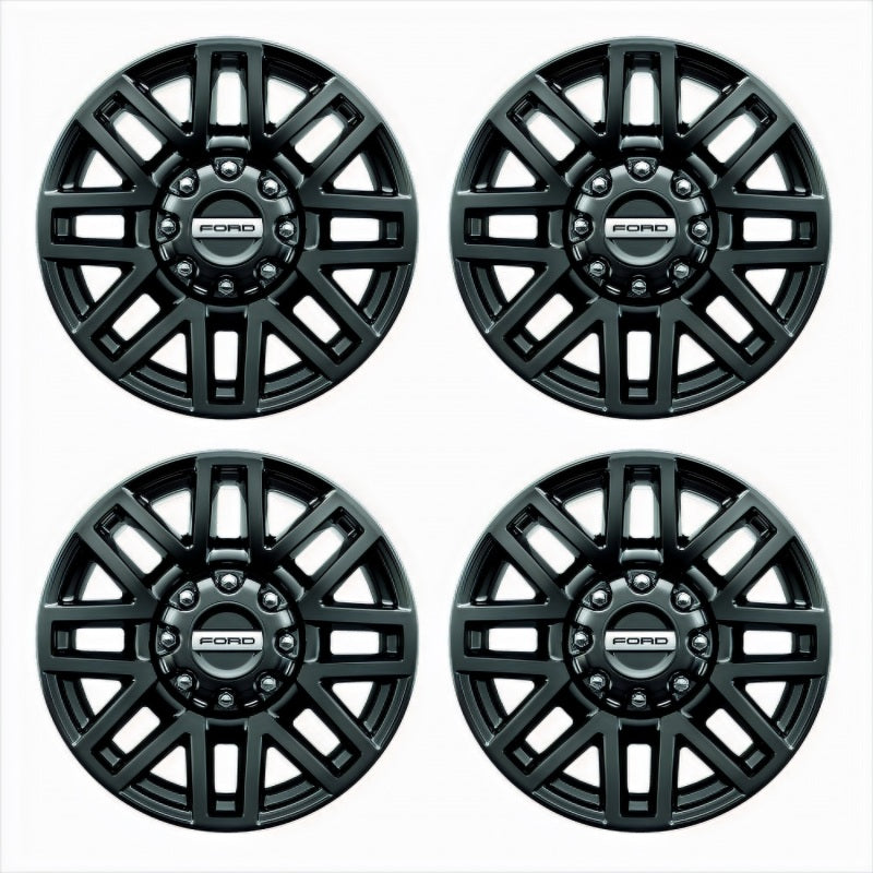 Ford Racing 23-24 Super Duty 20x8in Premium Black Painted Aluminum Wheel M-1007K-SU2008EB2