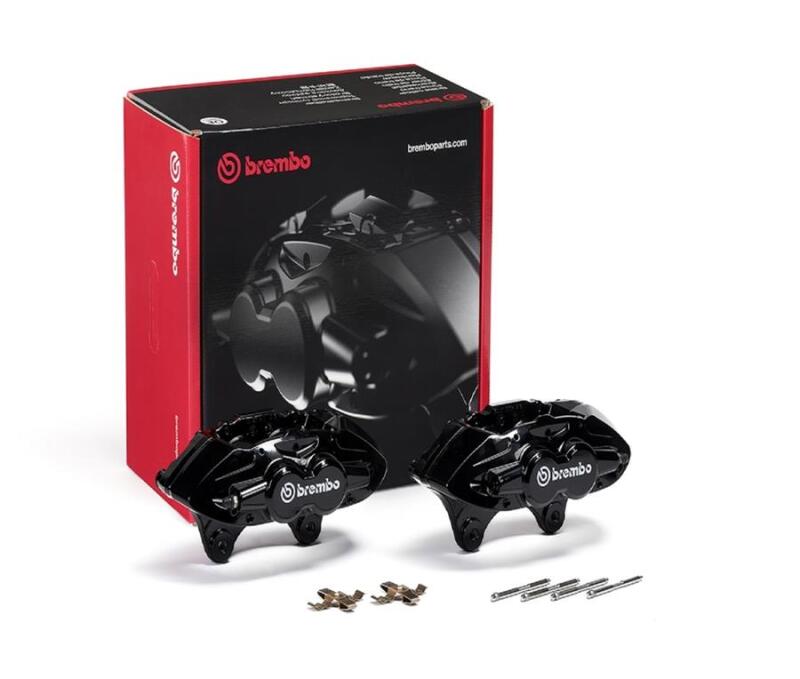 Brembo OE Front Hydraulic X-Style Brake Caliper - Black FALD42
