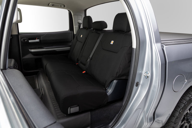 Covercraft 93-98 Ford Econoline Carhartt Super Dux PrecisionFit Custom Front Row Seat Covers - Black GTF180COBK