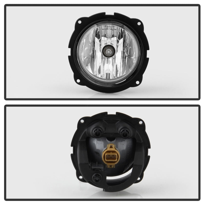 Spyder Ford Eacape 2007-2012 OEM Fog Lights w/Universal Switch- P19W(Included) - Clear 5086426