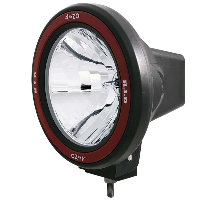 ANZO Hid Off Road Light Universal 50 Watt 7in HID Off Road Fog Light w/ AnzoUSA Red bezel 861136
