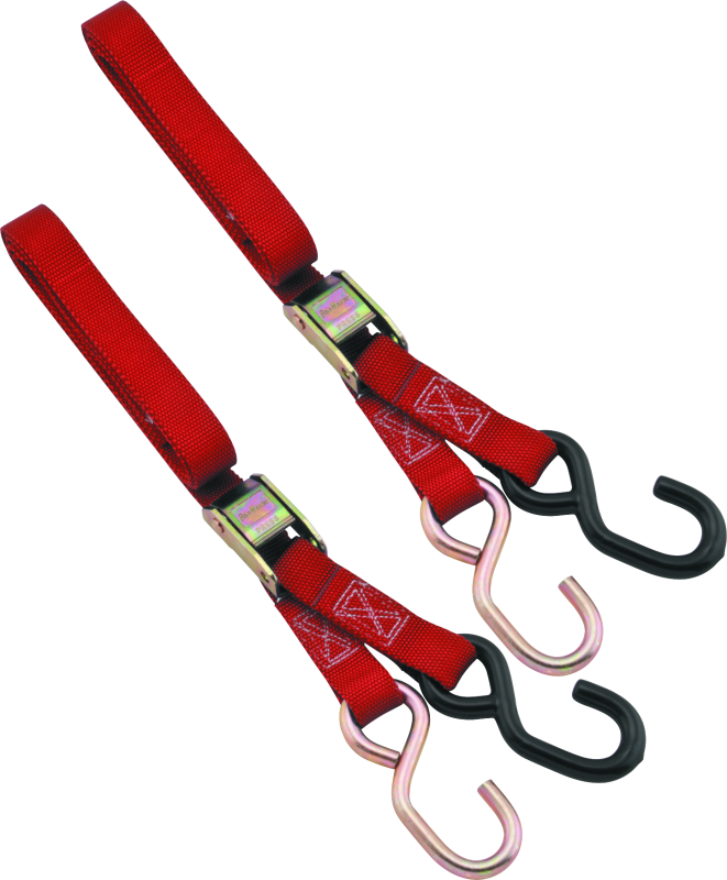 BikeMaster 1x72in Tiedown 20pc Carton - Red 100572
