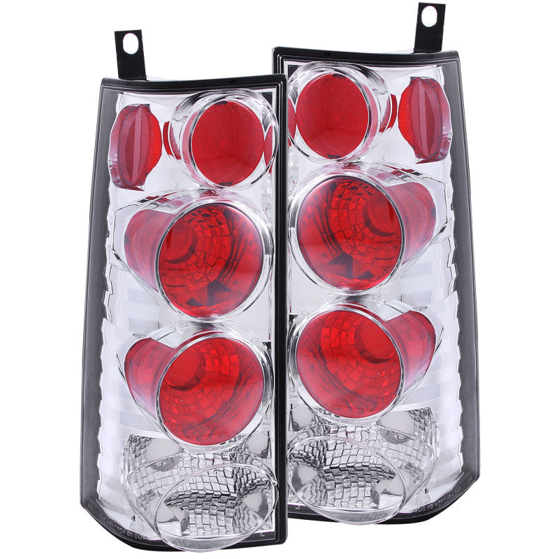 Anzo 2003-2015 Chevrolet Express Taillights Chrome