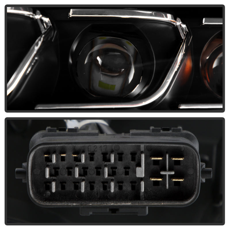 Spyder Lexus IS 250/350 06-10 Halogen Model Only High-Power LED Headlights - Black PRO-YD-LIS06AP-BK 5088246