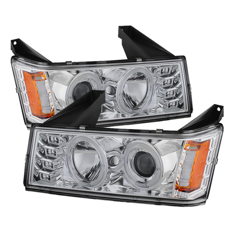 Spyder Chevy Colorado 04-12 Projector Headlights Halogen- LED Halo Chrm PRO-YD-CCO04-HL-C 5074157