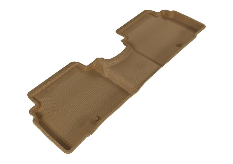 3D MAXpider 2011-2016 Kia Sportage Kagu 2nd Row Floormats - Tan L1KA02621502