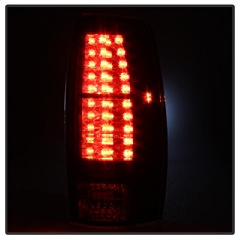 Spyder Chevy Avalanche 07-13 LED Tail Lights Black ALT-YD-CAV07-LED-BK 5032461