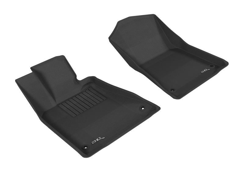 3D MAXpider 2013-2020 Lexus GS/GS Hybrid Kagu 1st Row Floormat - Gray L1LX02511501