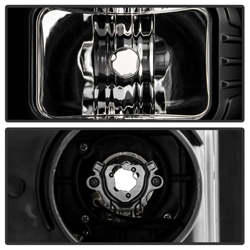 SPYDER 19-22 Dodge Ram 2500 (Halogen Only) Projector Headlights - Black PRO-YD-DR19HDHALSI-SEQ-BK 5088611