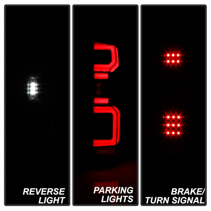 Spyder Chevy Silverado 19-20 LED Tail Light Chrome ALT-YD-CS19HAL-C 5087263