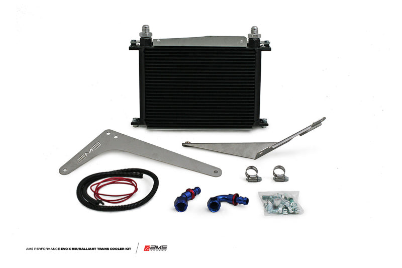 AMS Performance 08-15 Mitsubishi EVO X MR/Ralliart SST Transmission Oil Cooler Kit AMS.04.02.0001-1