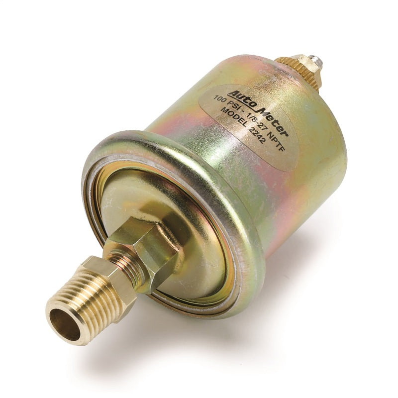 AutoMeter Antique Beige Oil/Fuel Dual Gauge 1813