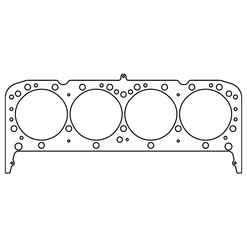 Cometic Gasket Cometic Chevy Gen1 Small Block V8 .040in MLS Cylinder Head Gasket-4.080in Bore-With Valve Pockets C15604-040