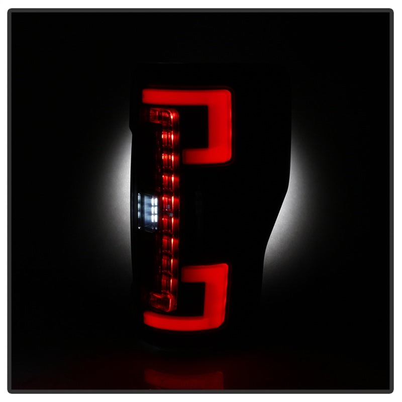 Spyder 17-18 Ford F-250 Super Duty (Excl LED Models) LED Tail Lights - Blk Smk (ALT-YD-FS17-LED-BSM) 5085597