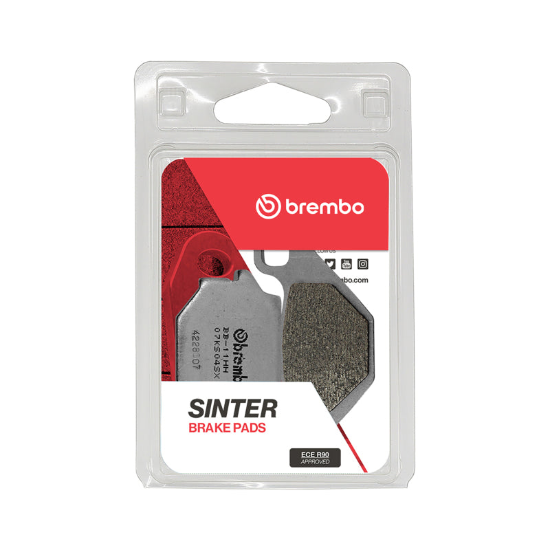 Brembo OE 86-86 Kawasaki KX 125cc Sinter Brake Pad - Front 07KS04SX
