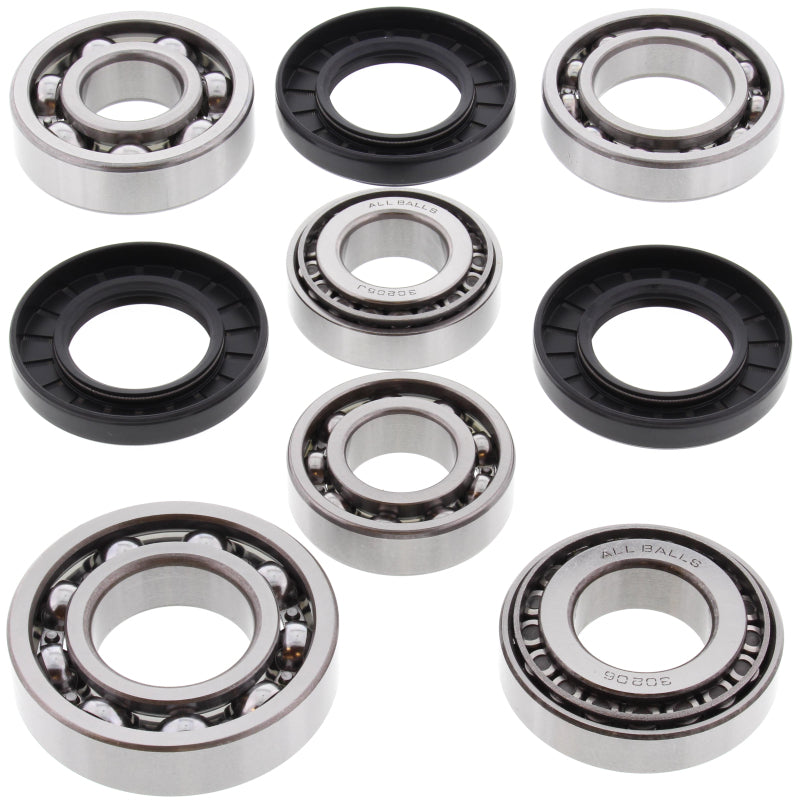 All Balls Racing 09-14 Yamaha YFM550 Grizzly Differential Bearing & Seal Kit Rear 25-2074