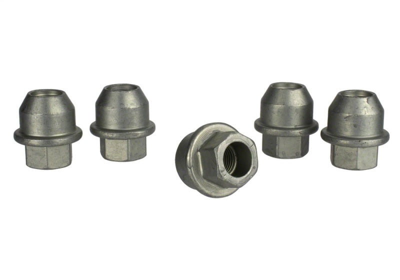 Ford Racing 05-14 Mustang 1/2in -20 Thread Cone Seat Open Lug Nut Kit (5 Lug Nuts) M-1012-H