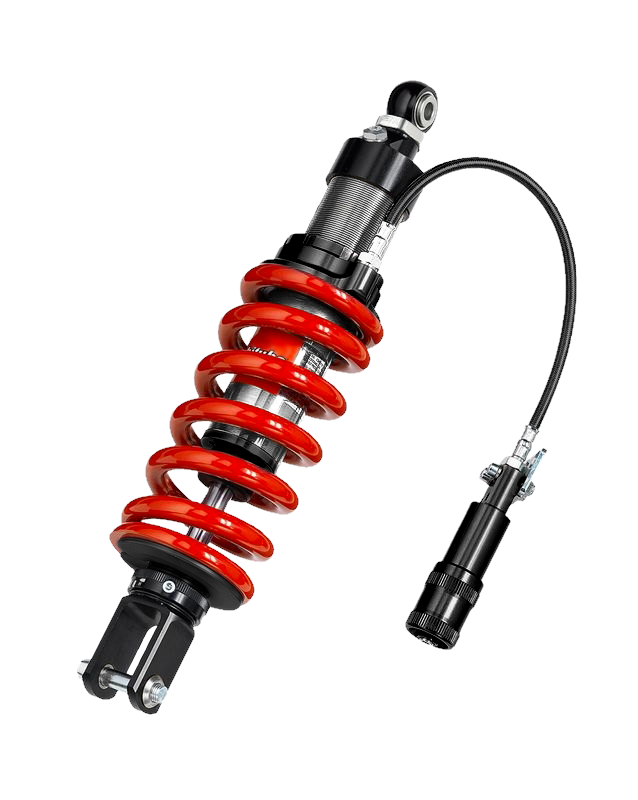 Bitubo Suspension Bitubo XZE3 Monoshocks Adjustable: Hydraulic Spring Preload, Rebound, Length, Red Spring Y0148XZE31