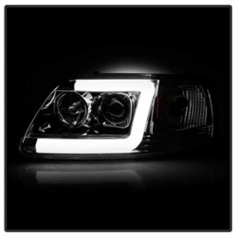 Spyder 97-03 Ford F-150 (After 6/1997) V2 Proj Headlights DRL LED - Chrm (PRO-YD-FF15097V2-LB-C) 5084644