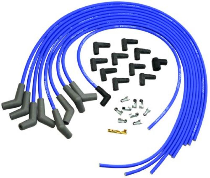 Ford Performance Parts Ford Racing 9mm Spark Plug Wire Sets - Blue