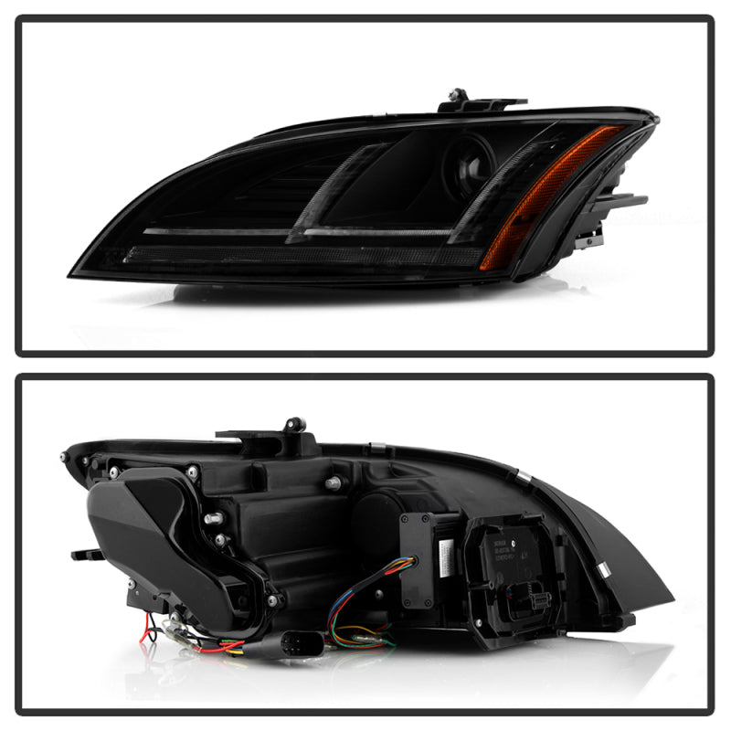 Spyder Audi TT 12-15 AFS Model Only Projector Headlights BK PRO-YD-ATT12HID-AFSSEQ-BK 5087621