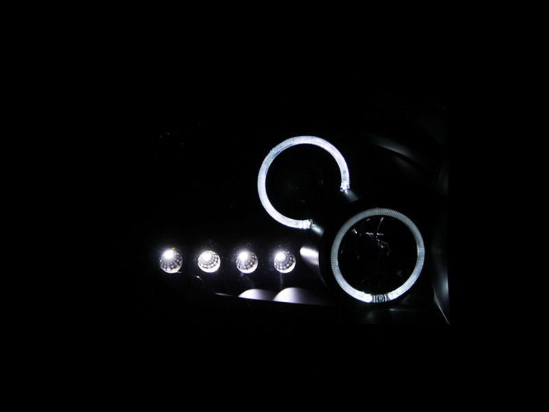 Anzo 2006-2008 Dodge Ram 1500 Projector Headlights w/ Halo Chrome