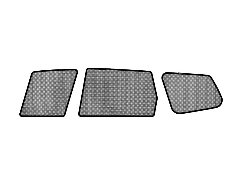 3D MAXpider 2009-2013 Subaru Forester Black Sun Shades - Side Windows S1SB0031