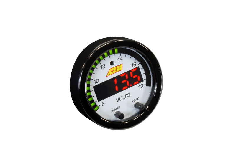 AEM Electronics Voltmeter Gauge