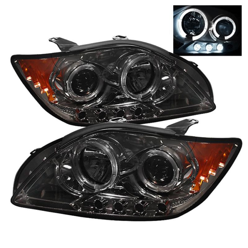 Spyder Scion TC 05-07 Projector Headlights LED Halo -Replaceable LEDs Smke PRO-YD-TTC04-HL-AM-SMC 5011985