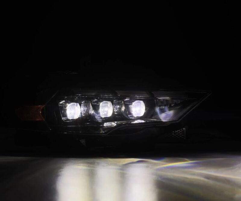 AlphaRex 18-20 Ford Mustang NOVA LED Proj Headlights Alpha-Black w/Activ Light/Seq Signal/Switch DRL 880263 *Discontinued