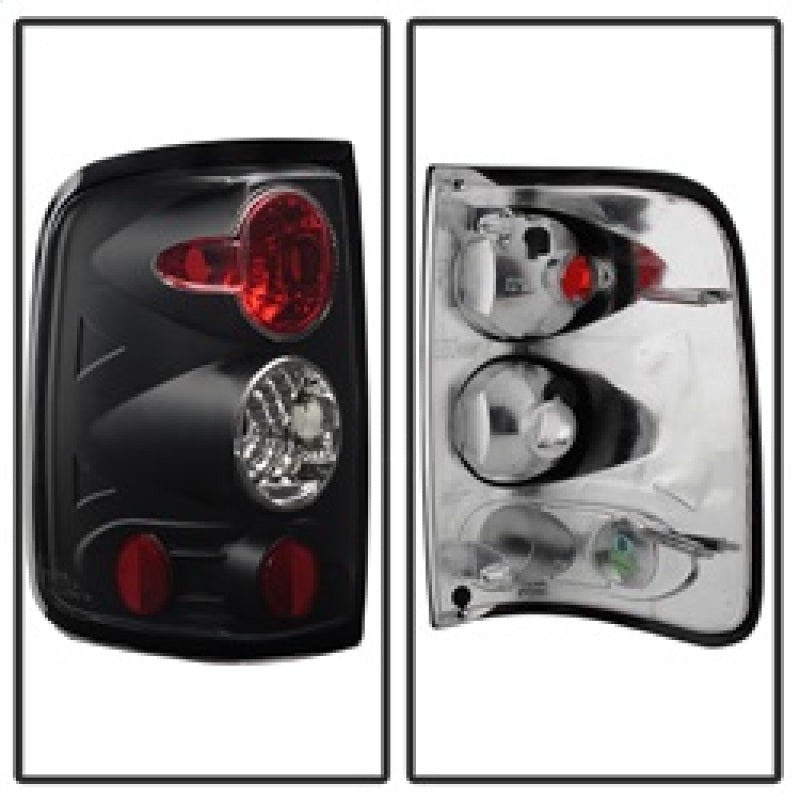 Spyder Ford F150 side 04-08 (Not Fit Heritage & SVT)Euro Tail Lights Blk ALT-YD-FF15004-BK 5003195