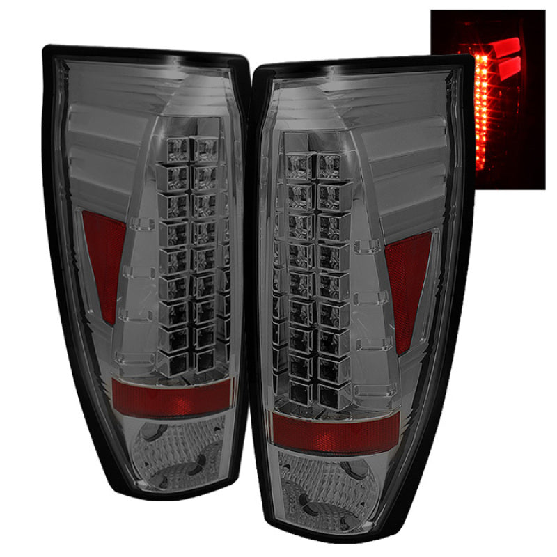 Spyder Chevy Avalanche 02-06 LED Tail Lights Smoke ALT-YD-CAV02-LED-SM 5001085