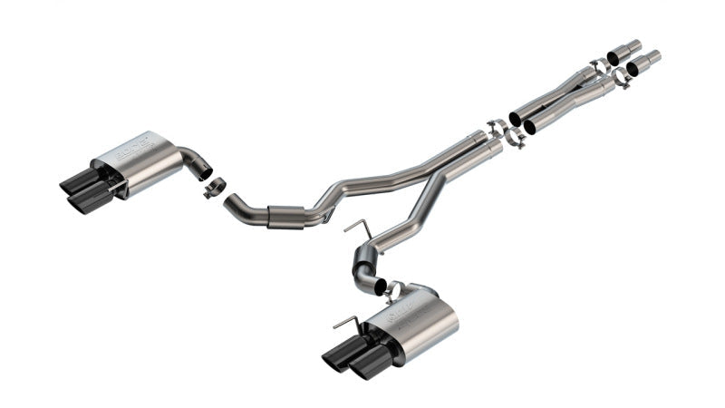 Borla 24-  Mustang 5.0L Axle Baxk Exhaust 140970BC