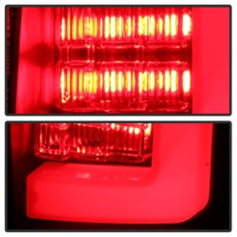 Spyder 09-14 Ford F150 V2 Light Bar LED Tail Lights - Black (ALT-YD-FF15009V2-LBLED-BK) 5084200