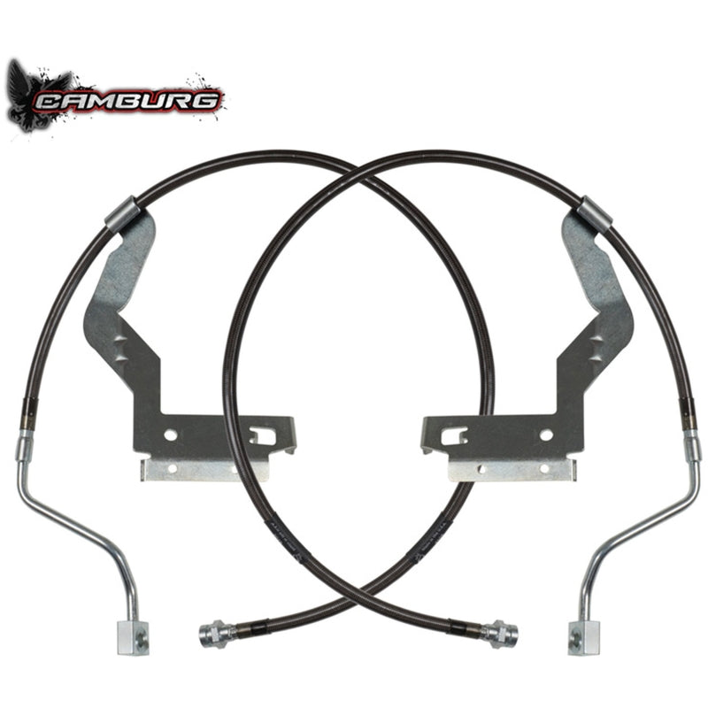 Camburg 17-24 Ford F-250/350 4wd Extended Front Brake Line Kit (+3.5in. / 33.5in.L) CAM-130026