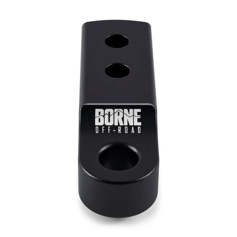 Borne Off-Road CNC Hitch Receiver Shackle 2in Black BNHR-2-BK