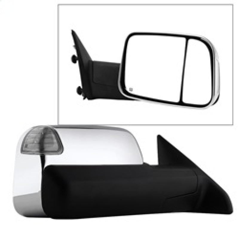 SPYDER Xtune Dodge Ram 1500 09-12 Extendable Heated Adjust Mirror Chrome HoUSing Right MIR-DRAM10-PW-R 9933172