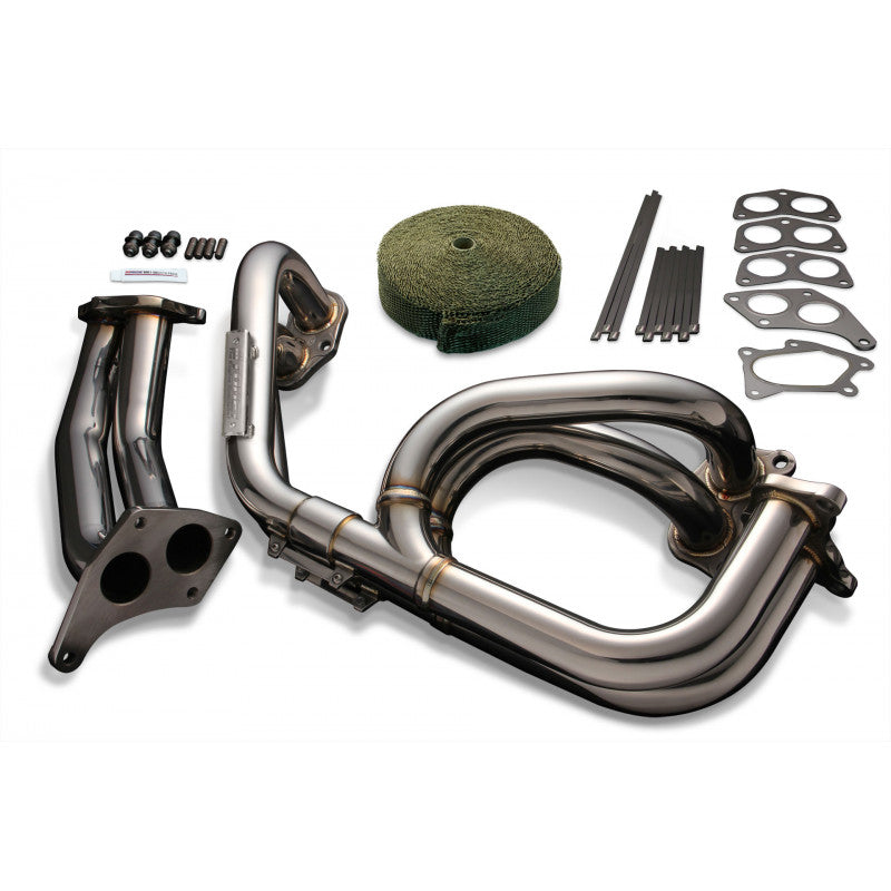 Tomei Exhaust Manifold Kit Expreme WRX/STI EJ Twin Schroll Equal Length With Titan Exhaust Bandage