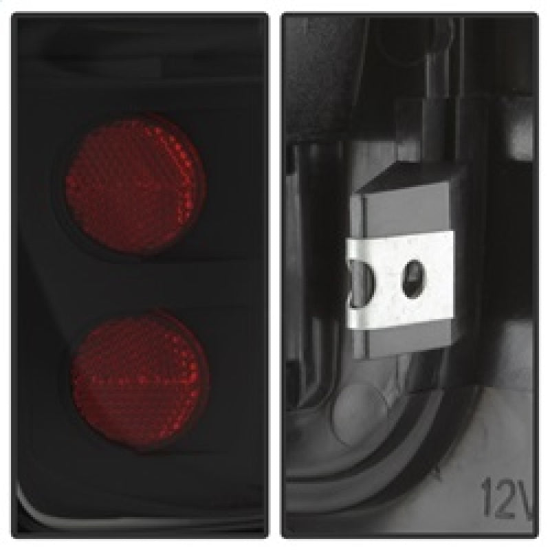 SPYDER Xtune Dodge Ram 1500/2500/3500 94-01 Euro Style Tail Lights Black ALT-ON-DRAM94-BK 5012753