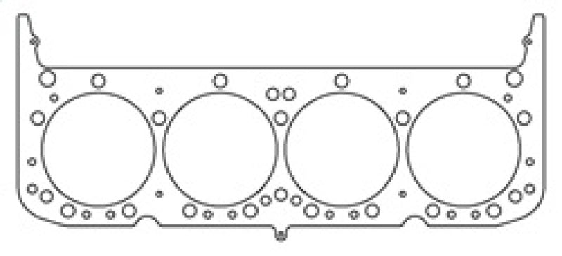 Cometic Gasket Cometic Chevy Gen-1 Small Block V8 .095in MLS Cylinder Head Gasket - 4.060in Bore - Round Bore C5245-095