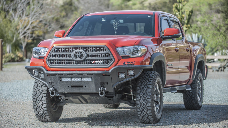 Body Armor 4x4 2016+ Toyota Tacoma Desert Series Front Winch Bumper TC-19337