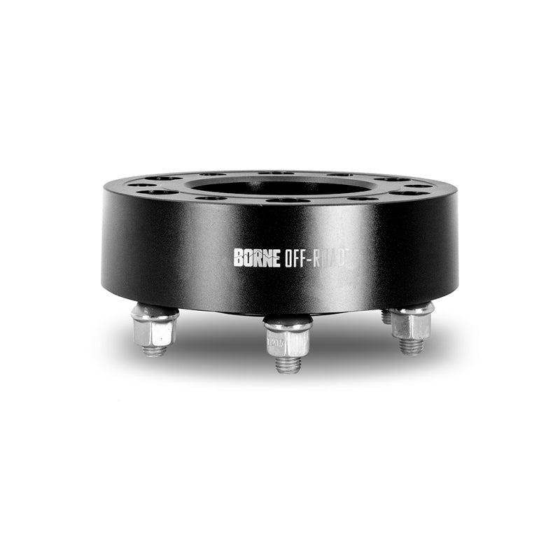 Borne Off-Road Wheel Spacers - 6x139.7 - 93.1 - 35mm - M12 - Black BNWS-001-350BK